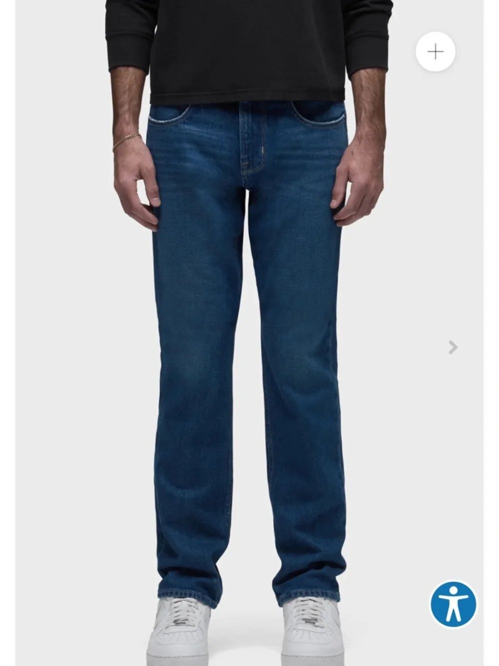 Hudson Jeans Men's Byron 38 Blue Jeans